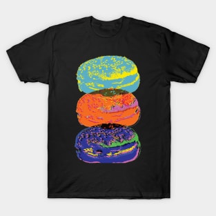 Trashy Pop Art Burgers T-Shirt